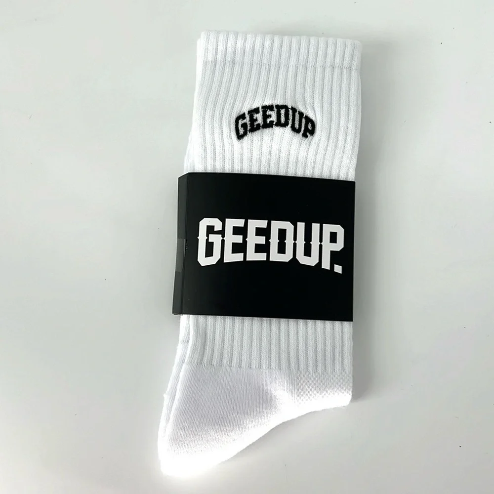 Geedup NWT men’s OS crew White Socks